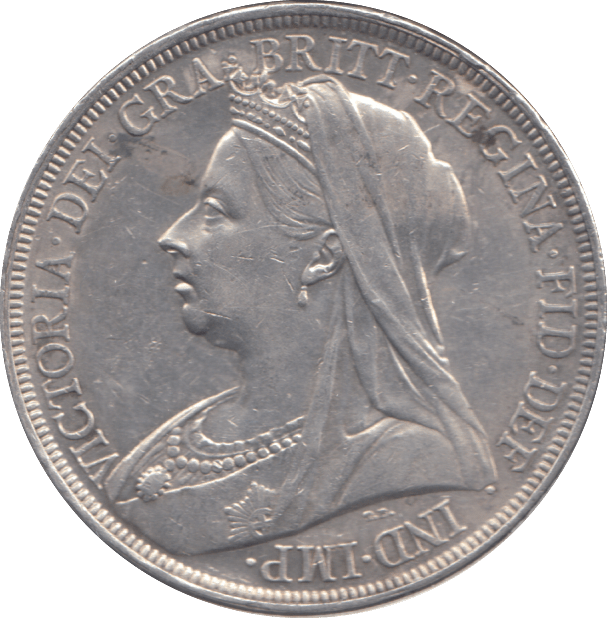 1897 CROWN ( EF ) - CROWN - Cambridgeshire Coins
