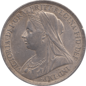 1897 CROWN ( EF ) - CROWN - Cambridgeshire Coins