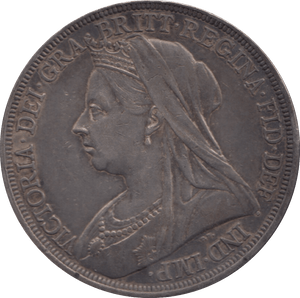 1897 CROWN ( EF ) - CROWN - Cambridgeshire Coins