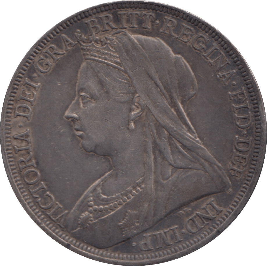 1897 CROWN ( EF ) - CROWN - Cambridgeshire Coins