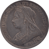 1897 CROWN ( EF ) - CROWN - Cambridgeshire Coins