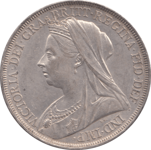 1897 CROWN ( EF ) - CROWN - Cambridgeshire Coins