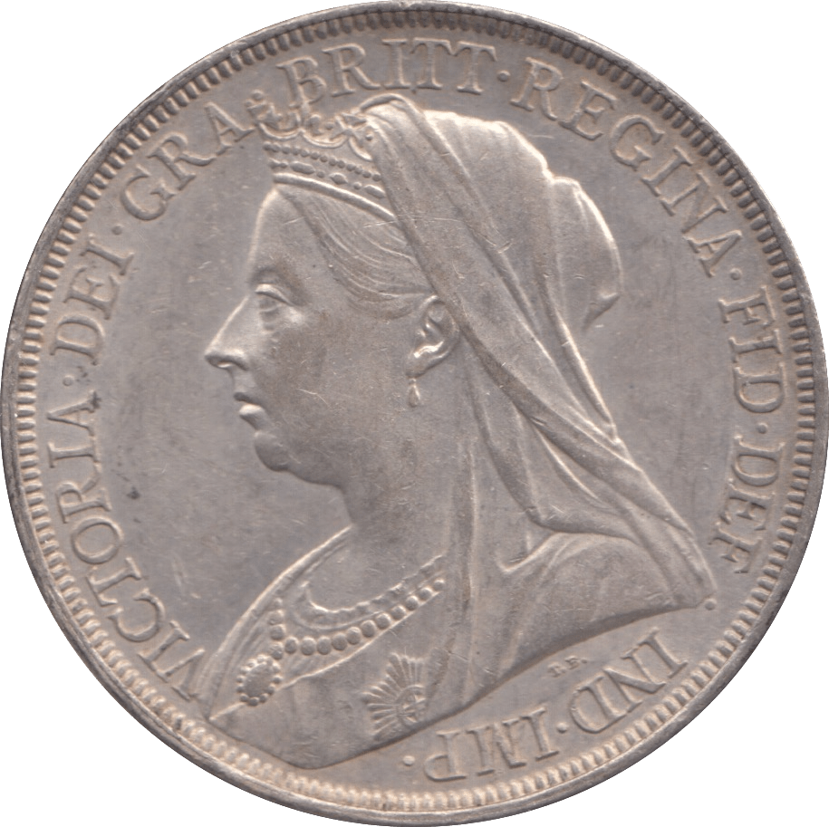 1897 CROWN ( EF ) - CROWN - Cambridgeshire Coins