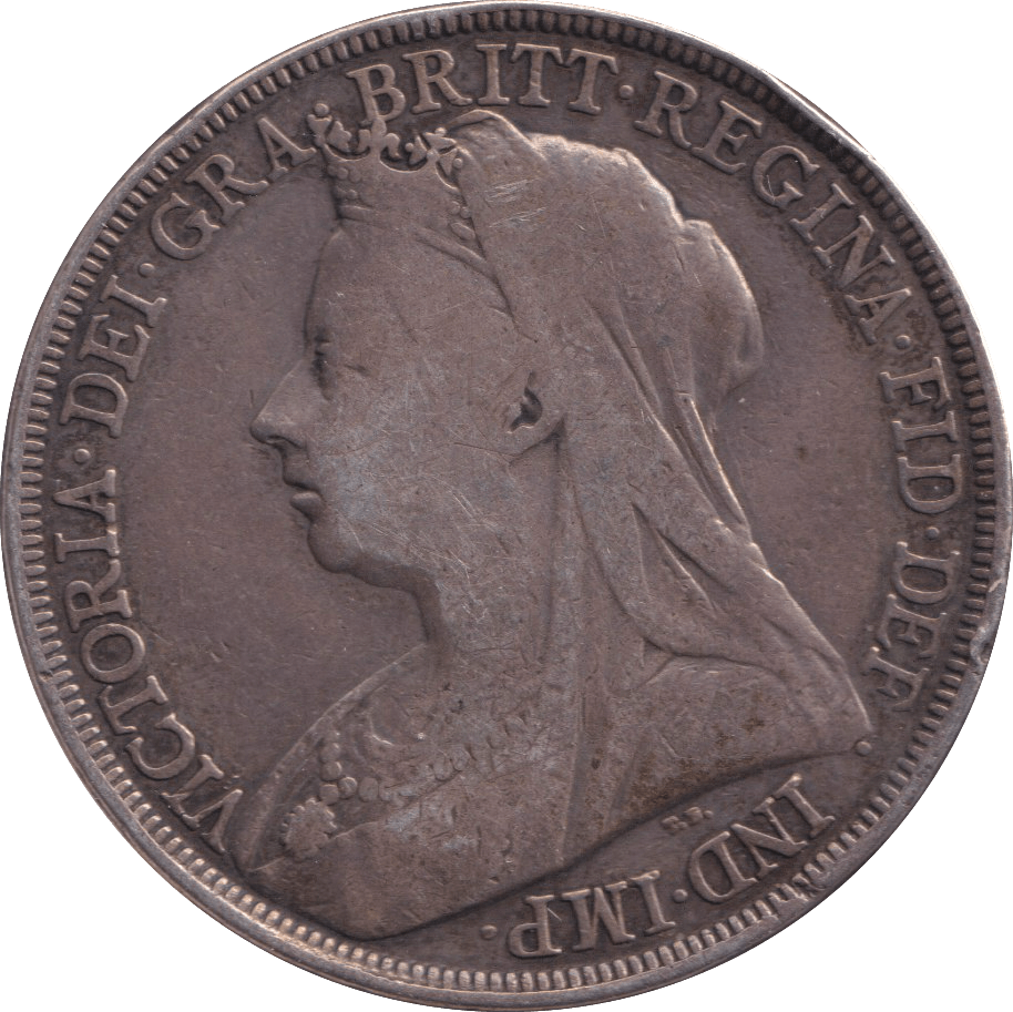 1897 CROWN ( FINE ) - CROWN - Cambridgeshire Coins