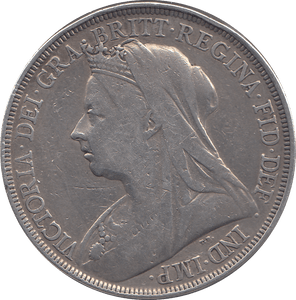 1897 CROWN ( FINE ) - CROWN - Cambridgeshire Coins