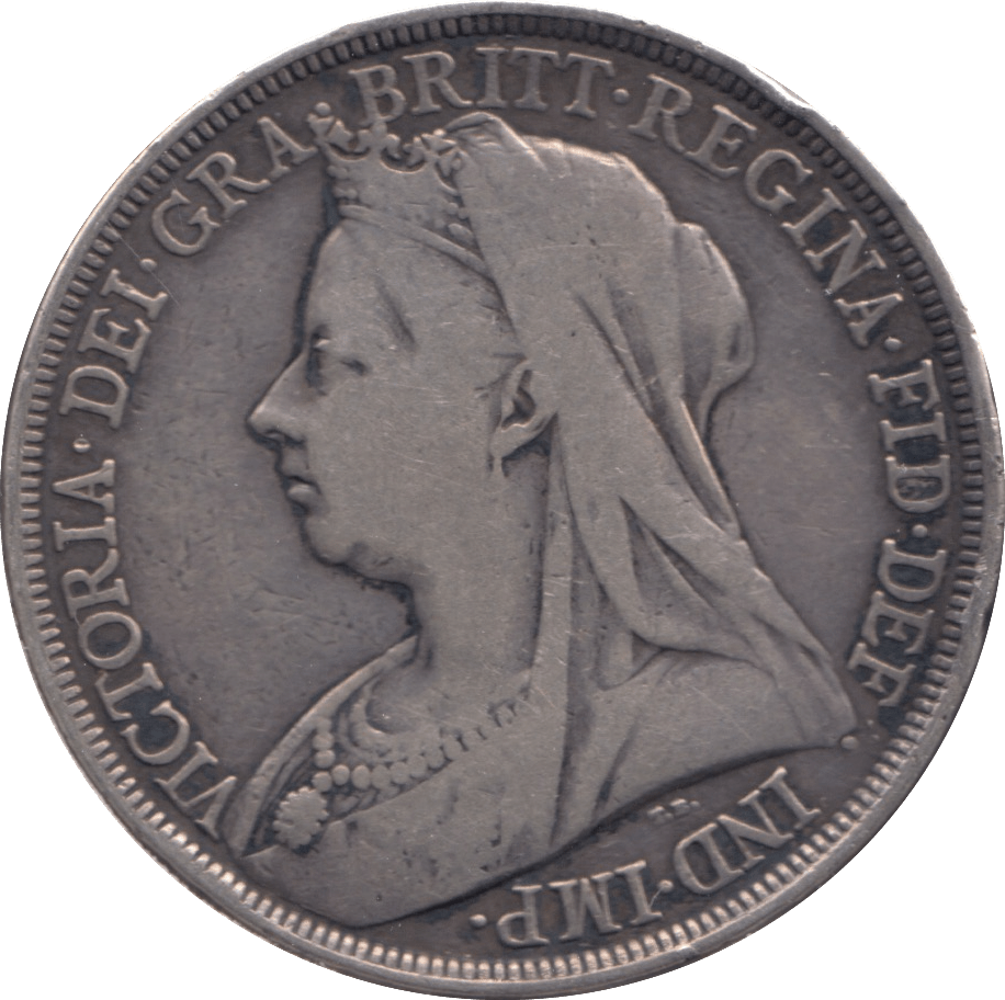 1897 CROWN ( FINE ) - CROWN - Cambridgeshire Coins