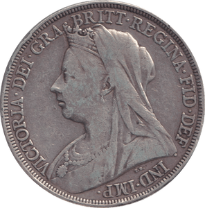 1897 CROWN ( FINE ) - CROWN - Cambridgeshire Coins