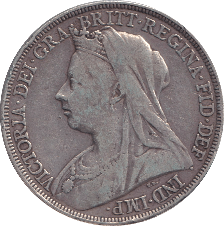 1897 CROWN ( FINE ) - CROWN - Cambridgeshire Coins