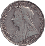 1897 CROWN ( FINE ) - CROWN - Cambridgeshire Coins