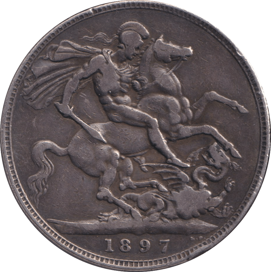 1897 CROWN ( GF ) - CROWN - Cambridgeshire Coins