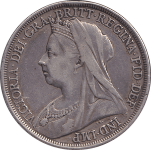 1897 CROWN ( GF ) - CROWN - Cambridgeshire Coins