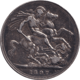 1897 CROWN ( GF ) - CROWN - Cambridgeshire Coins