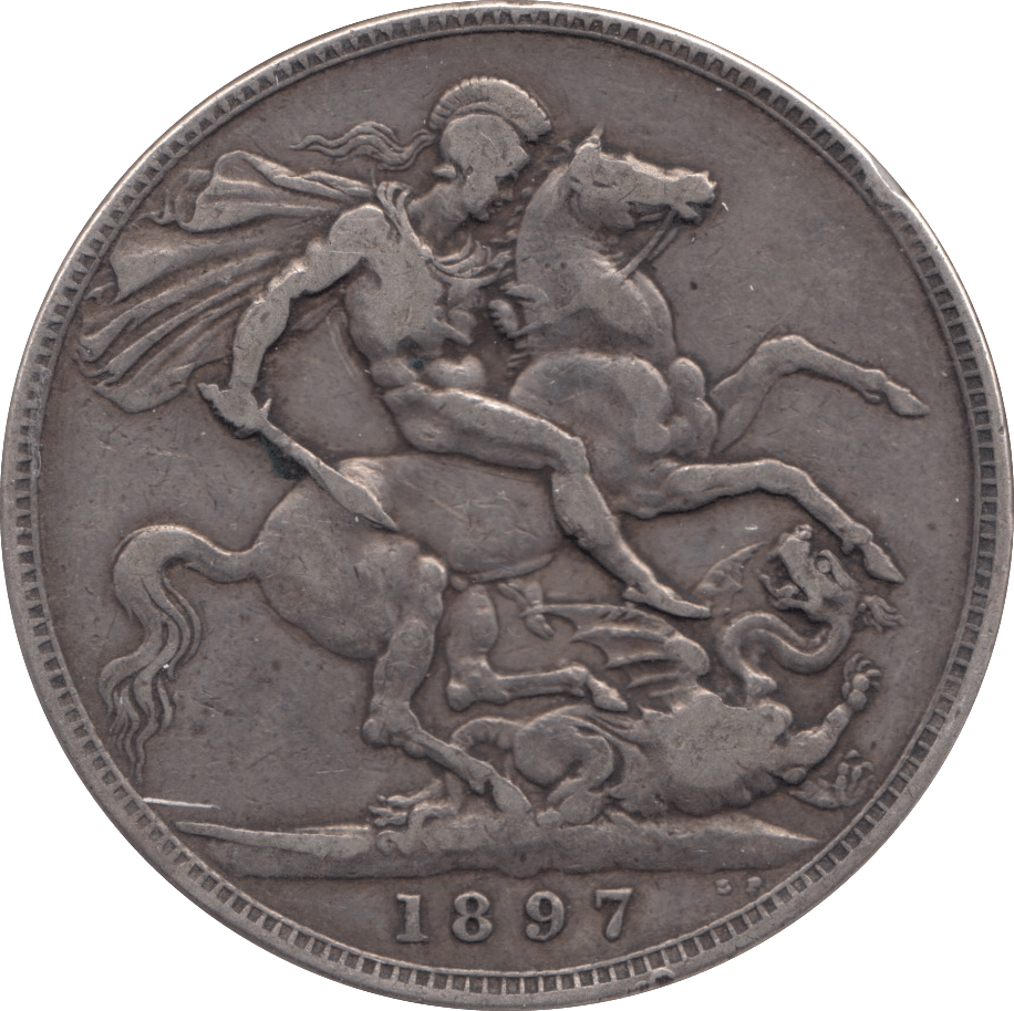 1897 CROWN ( GF ) - CROWN - Cambridgeshire Coins
