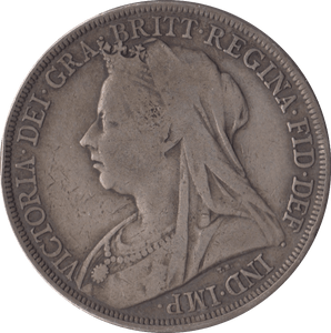 1897 CROWN ( GF ) - Crown - Cambridgeshire Coins