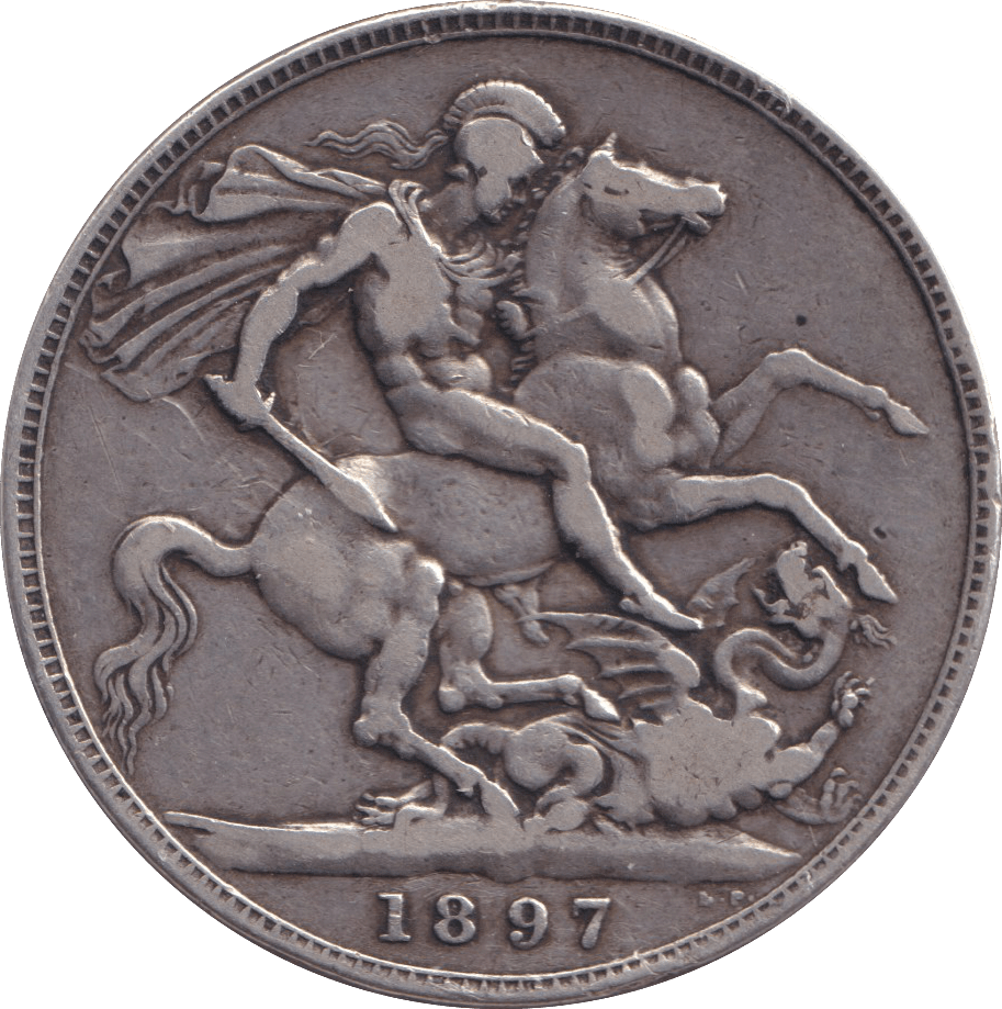 1897 CROWN ( GF ) - CROWN - Cambridgeshire Coins