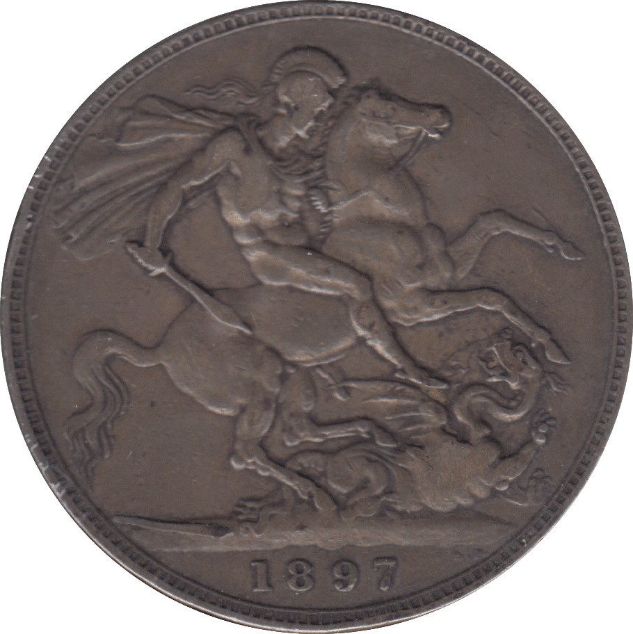 1897 CROWN ( GF ) - CROWN - Cambridgeshire Coins