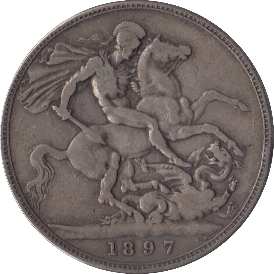 1897 CROWN ( GF ) - Crown - Cambridgeshire Coins