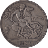 1897 CROWN ( GF ) - Crown - Cambridgeshire Coins