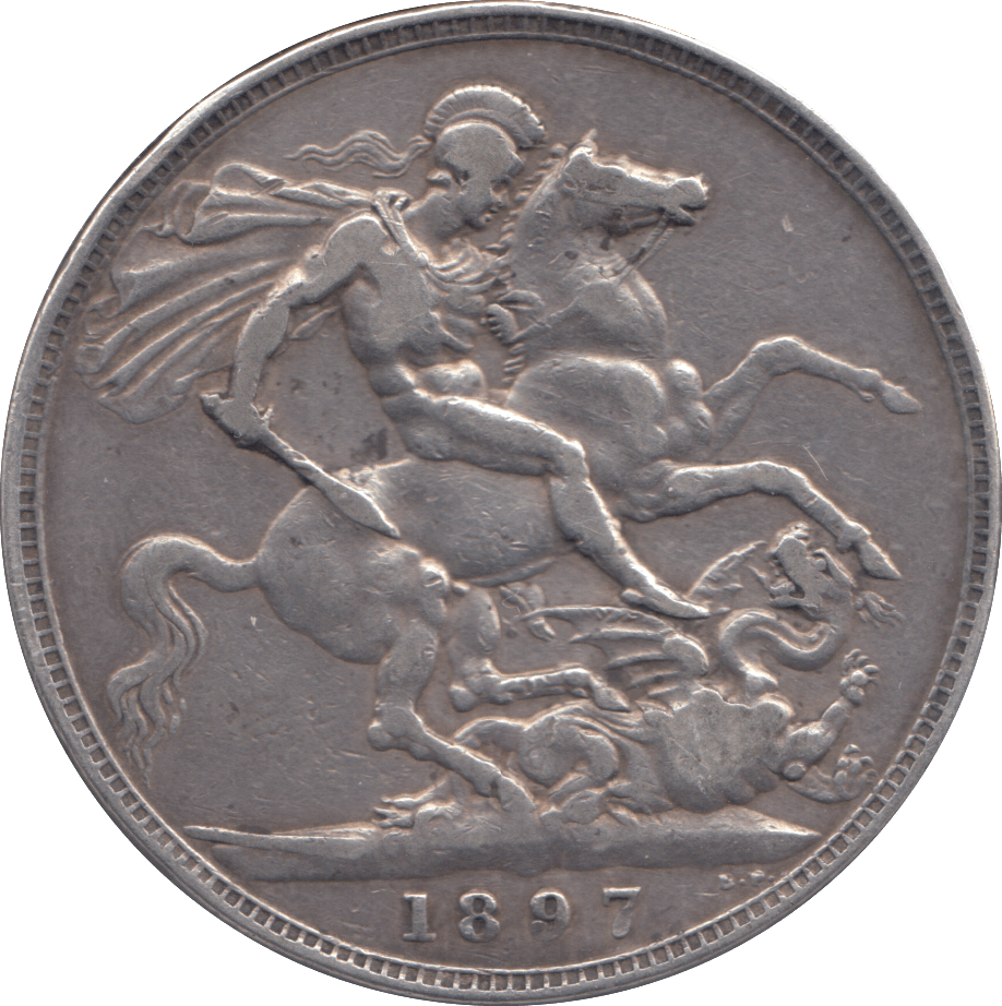 1897 CROWN ( GF ) - CROWN - Cambridgeshire Coins