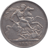 1897 CROWN ( GF ) - CROWN - Cambridgeshire Coins