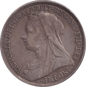 1897 CROWN ( GF ) - CROWN - Cambridgeshire Coins