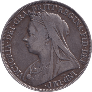 1897 CROWN ( GF ) - Crown - Cambridgeshire Coins