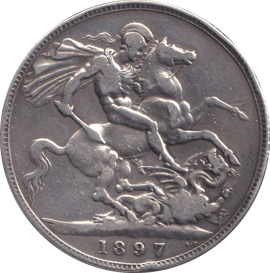 1897 CROWN ( GF ) - CROWN - Cambridgeshire Coins