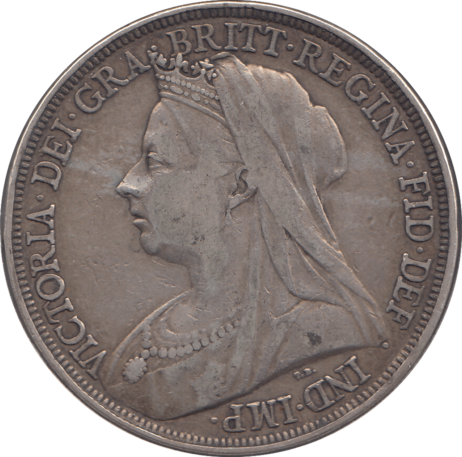 1897 CROWN ( GF ) LX - CROWN - Cambridgeshire Coins