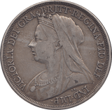 1897 CROWN ( GF ) LX - CROWN - Cambridgeshire Coins