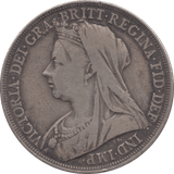 1897 CROWN ( GF ) LXI - CROWN - Cambridgeshire Coins