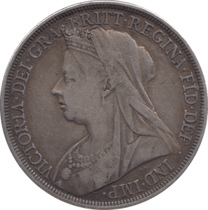 1897 CROWN ( GF ) LXI - CROWN - Cambridgeshire Coins