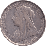 1897 CROWN ( GVF ) - CROWN - Cambridgeshire Coins