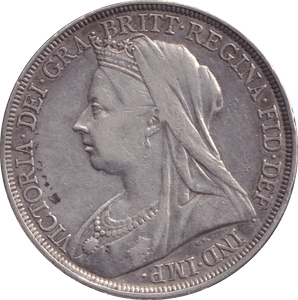 1897 CROWN ( GVF ) - CROWN - Cambridgeshire Coins