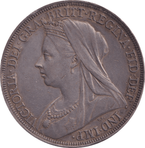 1897 CROWN ( GVF ) - Crown - Cambridgeshire Coins