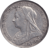 1897 CROWN ( GVF ) - CROWN - Cambridgeshire Coins