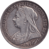 1897 CROWN ( GVF ) - CROWN - Cambridgeshire Coins