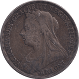 1897 CROWN ( GVF ) - CROWN - Cambridgeshire Coins