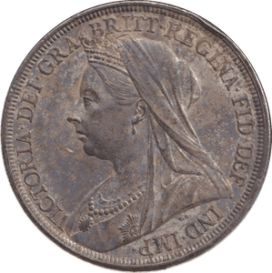 1897 CROWN ( UNC ) - CROWN - Cambridgeshire Coins