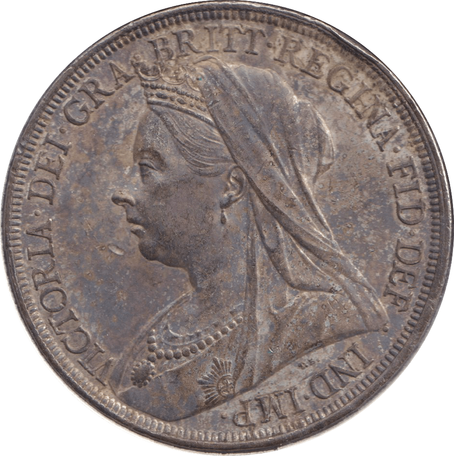 1897 CROWN ( UNC ) - CROWN - Cambridgeshire Coins