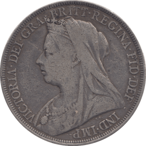 1897 CROWN ( VF ) - CROWN - Cambridgeshire Coins