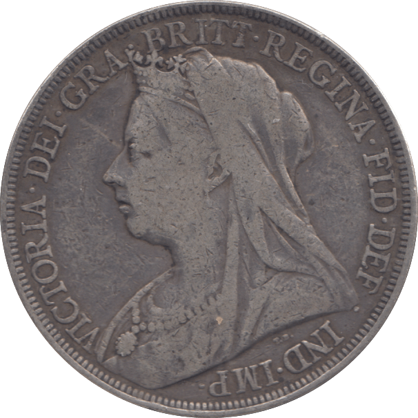1897 CROWN ( VF ) - CROWN - Cambridgeshire Coins