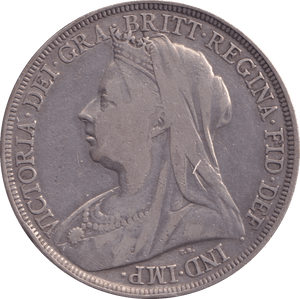 1897 CROWN ( VF ) - Crown - Cambridgeshire Coins