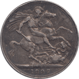 1897 CROWN ( VF ) - CROWN - Cambridgeshire Coins