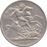 1897 CROWN ( VF ) - CROWN - Cambridgeshire Coins
