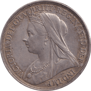 1897 CROWN ( VF ) - CROWN - Cambridgeshire Coins