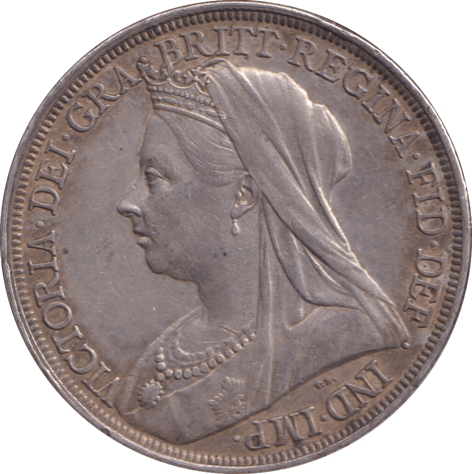 1897 CROWN ( VF ) - CROWN - Cambridgeshire Coins