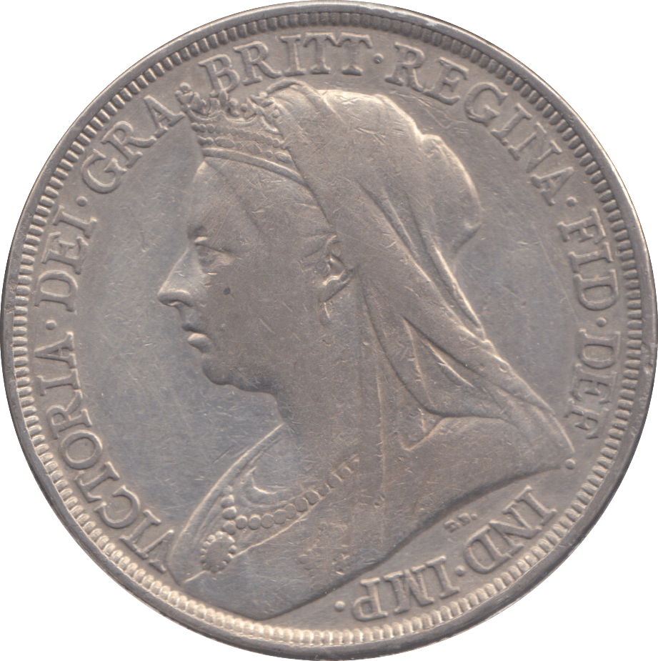 1897 CROWN ( VF ) - CROWN - Cambridgeshire Coins