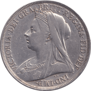 1897 CROWN ( VF ) - CROWN - Cambridgeshire Coins