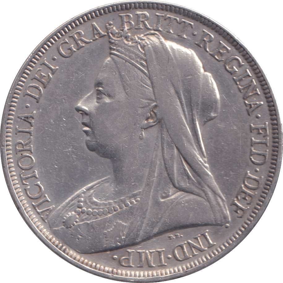 1897 CROWN ( VF ) - CROWN - Cambridgeshire Coins