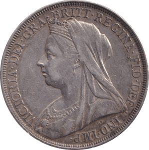 1897 CROWN ( VF ) - CROWN - Cambridgeshire Coins